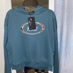 Nike cropped hoodie